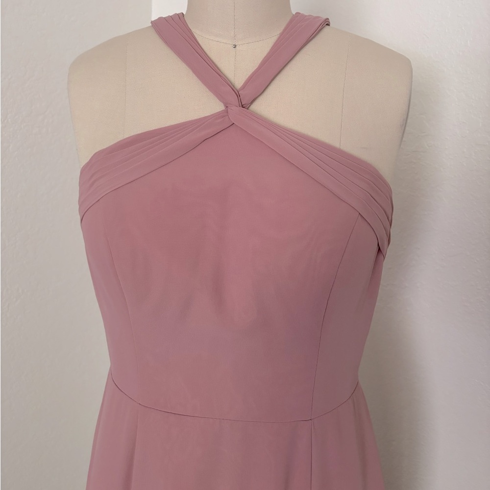 Azazie Blush Formal Mermaid Dress Size A4